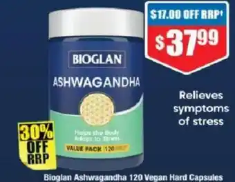Chemist Warehouse Bioglan ashwagandha offer