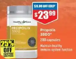 Chemist Warehouse Healthy care propolis 3800 offer