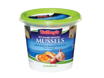 Logan farm talley’s mussels 375g
