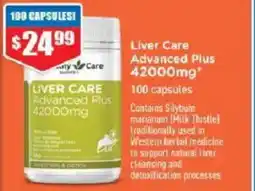 Chemist Warehouse Healthy care liver care advanced plus 42000 mg offer