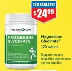 Chemist Warehouse Healthy care magnesium glycinate offer