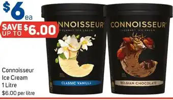 Connoisseur ice cream