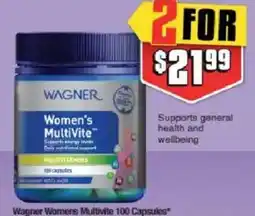 Chemist Warehouse Wagner Womens Multivite offer