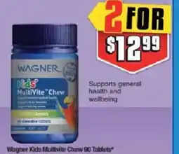 Chemist Warehouse Wagner kids multivite chew offer