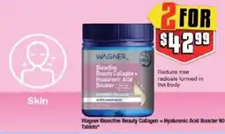 Chemist Warehouse Wagner bioactive beauty collagen + hyaluronic acid booster offer