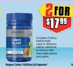 Chemist Warehouse Wagner celery 16,000 offer