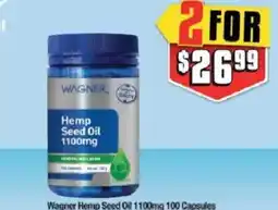 Chemist Warehouse Wagner hemp seed oil 1100mg offer