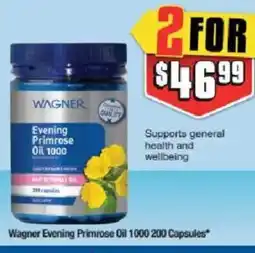 Chemist Warehouse Wagner evening primrose oil 1000 offer