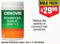Chemist Warehouse Cen vis echinacea, garlic, zinc + c offer