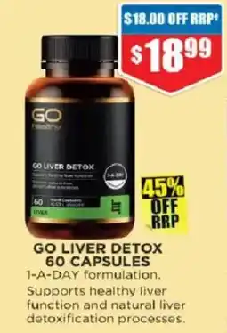 Chemist Warehouse Go liver detox offer