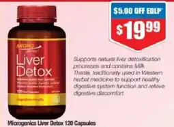 Chemist Warehouse Microgenics liver detox offer