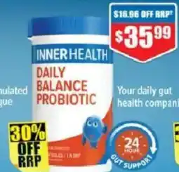 Chemist Warehouse Inner health balance probiotic offer