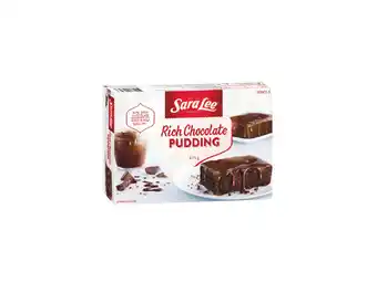 Foodworks Sara lee cake 350/400g or pudding 475g offer