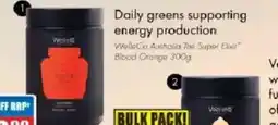 Chemist Warehouse Welle daily greens supporting energy production offer