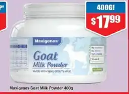 Chemist Warehouse Maxigenes Goat Milk Powder offer
