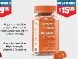 Chemist Warehouse Novomins nutrition high strength vitamin c gummies offer