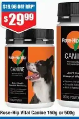 Chemist Warehouse Rose-Hip Vital Canine offer