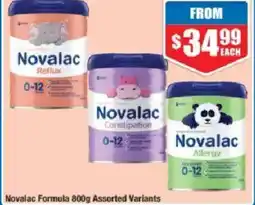Chemist Warehouse Novalac formula offer