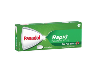 Foodworks Panadol rapid caplets 20 pack offer