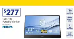 Officeworks Philips 15.6" fhd portable monitor offer