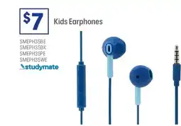 Officeworks Kids earphones studymate offer
