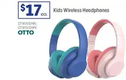 Officeworks Otto kids wireless headphones offer