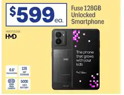 Officeworks Hmdf fuse unlocked smartphone offer