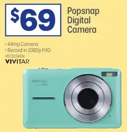 Officeworks Vivitar popsnap digital camera offer