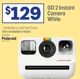 Officeworks Polaroid go 2 instant camera white offer