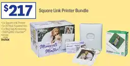 Officeworks Instax square link printer bundle offer
