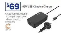 Officeworks comsol USB-C Laptop Charger offer