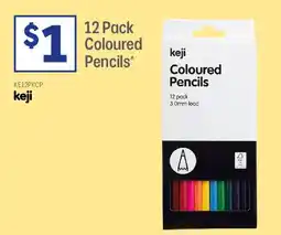 Officeworks Keji coloured pencils offer