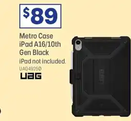 Officeworks Metro case ipad a16/10th gen black offer
