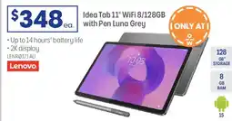 Officeworks Lenovo with pen luna grey offer