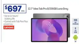 Officeworks Lenovo 12.7" idea tab pro luna grey offer