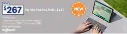 Officeworks Logitech flip folio ipad air & pro offer