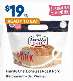 Foodland Family chef boneless roast pork offer