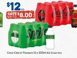 Foodland Coca-cola or flavours per litre offer