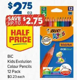 Foodland Bic kids evolution colour pencils offer