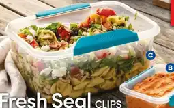 Foodland Décor Fresh Seal Clips Oblong Container offer