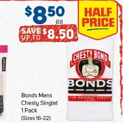Foodland Bonds Mens Chesty Singlet offer
