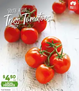 Foodland Truss tomatoes offer