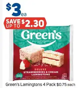Foodland Green's lamingtons offer