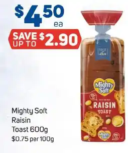 Foodland Mighty soft raisin toast offer