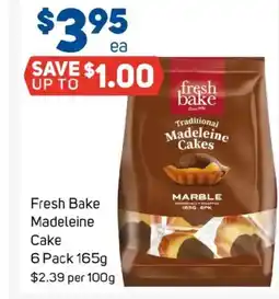 Foodland Fresh bake madeleine cake offer