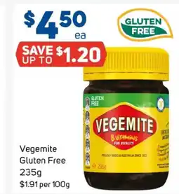 Foodland Vegemite gluten free offer