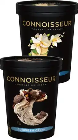IGA Connoisseur Gourmet Ice Cream Selected Varieties offer