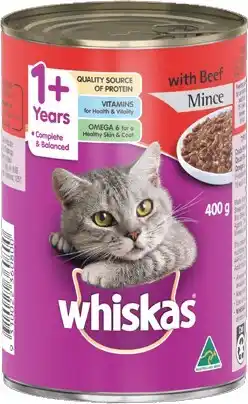 IGA Whiskas Wet Cat Food Selected Varieties offer