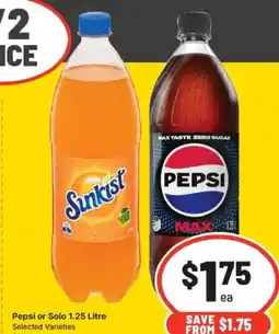 IGA Pepsi or Solo offer