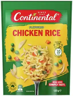 IGA Continental Flavoured Rice 115‑125g Selected Varieties offer
